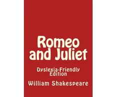 KNYGA Bookshop Romeo and Juliet: Dyslexia-Friendly Edition