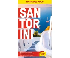 KNYGA Bookshop Santorini Marco Polo Pocket Travel Guide - with pull out map