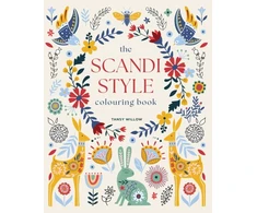 KNYGA Bookshop Willow Tansy Scandi Style Colouring Book: Over 40 Designs to Colour