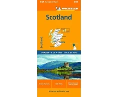 KNYGA Bookshop Scotland - Michelin Regional Map 501