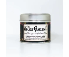 KNYGA Bookshop Secret Garden- Scented Soy Candle- Sweetpea, Jasmine, Orchid and Pine