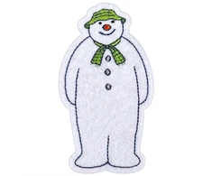 KNYGA Bookshop Snowman Sew On Patch