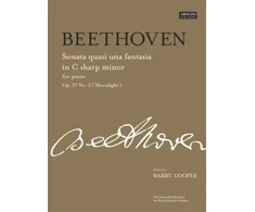 KNYGA Bookshop Sonata quasi una fantasia in C sharp minor, Op. 27 No. 2 ('Moonlight')