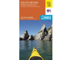 KNYGA Bookshop Ordnance Survey South Devon, Brixham to Newton Ferrers