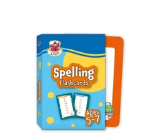 KNYGA Bookshop Cgp Books Spelling Flashcards for Ages 5-7