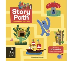KNYGA Bookshop Story Path