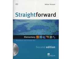 KNYGA Bookshop Tennant Adrian Straightforward 2nd Edition Elementary Level Workbook with key &amp; CD