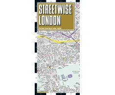 KNYGA Bookshop Streetwise London Map - Laminated City Center Street Map of London, England