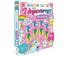 KNYGA Bookshop Super Cute Unicorns Colouring