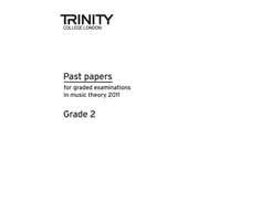 KNYGA Bookshop Theory Past Papers 2011 - Grade 2
