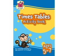 KNYGA Bookshop Times Tables Activity Book for Ages 5-7