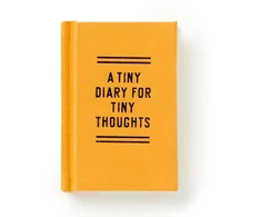 KNYGA Bookshop Brass Monkey, Brass; Galison Tiny Diary for Tiny Thoughts
