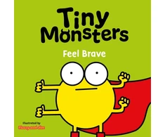 KNYGA Red Tiny Monsters Feel Brave