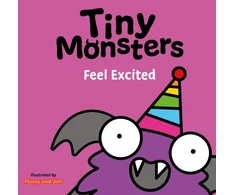 KNYGA Red Tiny Monsters Feel Excited