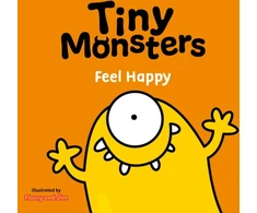KNYGA Red Tiny Monsters Feel Happy