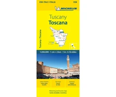 KNYGA Bookshop Toscana - Michelin Local Map 358