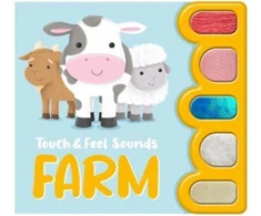 KNYGA Bookshop Touch &amp; Feel Sounds: Farm