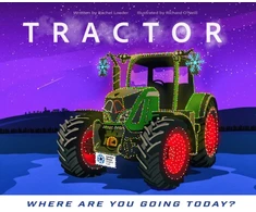 KNYGA Bookshop Loader Rachel Tractor - Where are you going today? (Christmas)