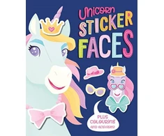 KNYGA Bookshop Unicorn Sticker Faces