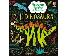 KNYGA Bookshop Usborne Scratch Activities Dinosaurs
