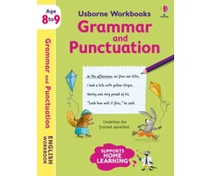 KNYGA Bookshop Usborne Workbooks Grammar and Punctuation 8-9