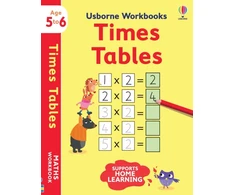KNYGA Bookshop Usborne Workbooks Times tables 5-6