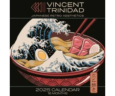 KNYGA Bookshop Vincent Trinidad 2025 Square Calendar