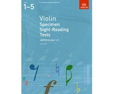 KNYGA Bookshop Violin Specimen Sight-Reading Tests, ABRSM Grades 1-5