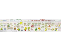 KNYGA Bookshop Vitamin Chart
