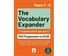 KNYGA Bookshop Vocabulary Expander: KS3 Progression to GCSE for Years 7 to 9