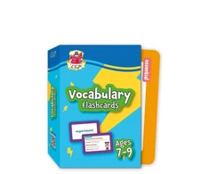 KNYGA Bookshop Cgp Books Vocabulary Flashcards for Ages 7-9