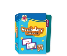 KNYGA Bookshop Cgp Books Vocabulary Flashcards for Ages 5-7