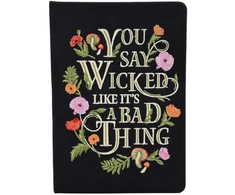 KNYGA Bookshop Wicked Embroidered Journal
