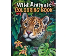 KNYGA Bookshop Willow Tansy Wild Animals Colouring Book: Over 45 Images to Colour