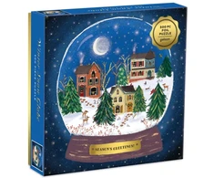 Dėlionė Bookshop Winter Snow Globe 500 Piece Puzzle