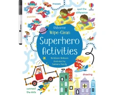 KNYGA Bookshop Wipe-Clean Superhero Activities
