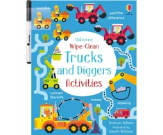 KNYGA Bookshop Robson Kirsteen Wipe-Clean Trucks and Diggers Activities