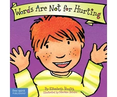 KNYGA Bookshop Words Are Not for Hurting Board Book