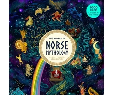 KNYGA Bookshop Various World of Norse Mythology: A 1000-piece jigsaw puzzle by Adam Simpson