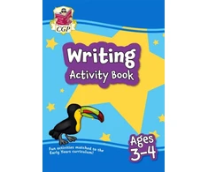 KNYGA Bookshop Writing Activity Book for Ages 3-4 (Preschool)