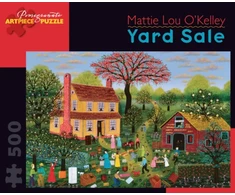 KNYGA Bookshop Yard Sale 500 Piece Jigsaw Puzzle