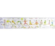 KNYGA Bookshop Yoga Practice Wall Chart