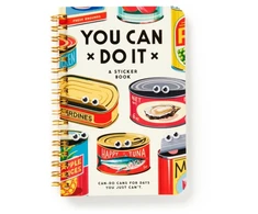 KNYGA Bookshop You Can Do It Googly Sticker Book