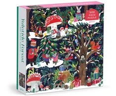 KNYGA Bookshop Yuletide Forest 500 Piece Puzzle