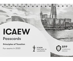 KNYGA Bpp Learning Media ICAEW Principles of Taxation