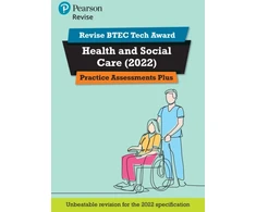 KNYGA Brenda Baker Pearson REVISE BTEC 2022 Tech Award Health and Social Care Practice Assessments Plus - for 2026, 2027 exams