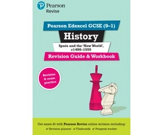 KNYGA Brian Dowse Pearson REVISE Edexcel GCSE History Spain and the New World Revision Guide and Workbook incl. online revision and quizzes - for 2025 and 2026 exams