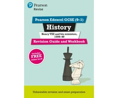 KNYGA Brian Dowse Pearson REVISE Edexcel GCSE History Henry VIII Revision Guide and Workbook: For 2025 and 2026 assessments and exams - incl. free online edition
