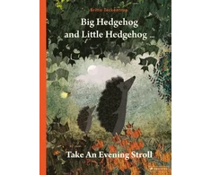 KNYGA Britta Teckentrup Big Hedgehog and Little Hedgehog Take an Evening Stroll