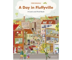 KNYGA Britta Teckentrup Day in Fluffyville, A Look-and-Find-Book
